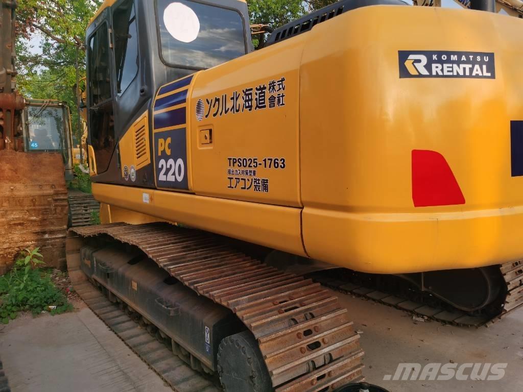 Komatsu PC 220-7 Pásové rýpadlá