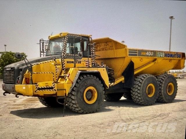 Komatsu HM 400-E Kĺbové nákladné autá