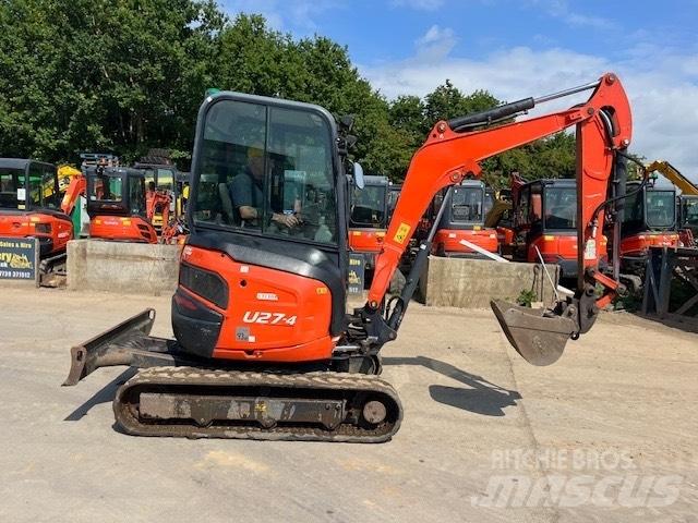 Kubota U 27-4 Mini rýpadlá < 7t