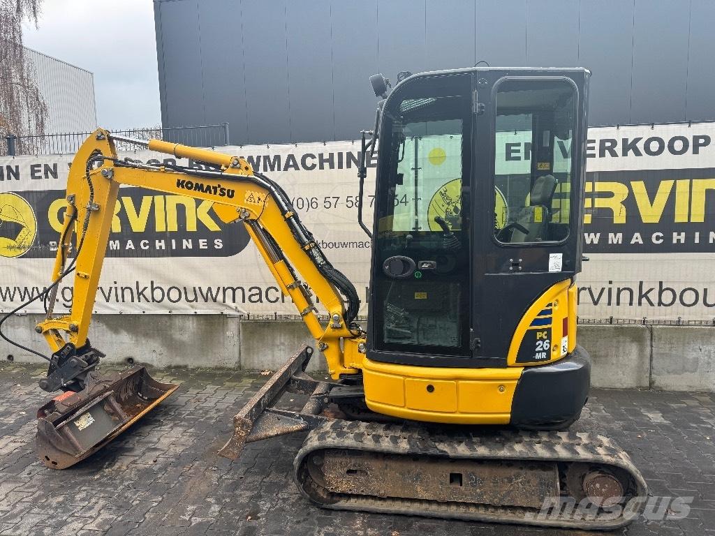 Komatsu PC 26 MR-3 Mini rýpadlá < 7t