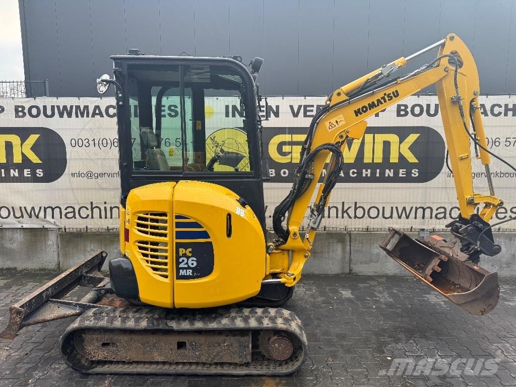 Komatsu PC 26 MR-3 Mini rýpadlá < 7t