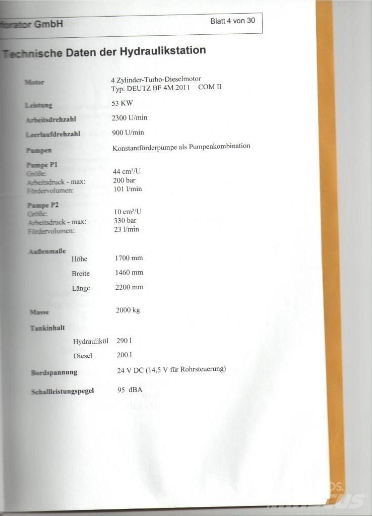  Perforator PBA100G Horizontálne vŕtacie zariadenie