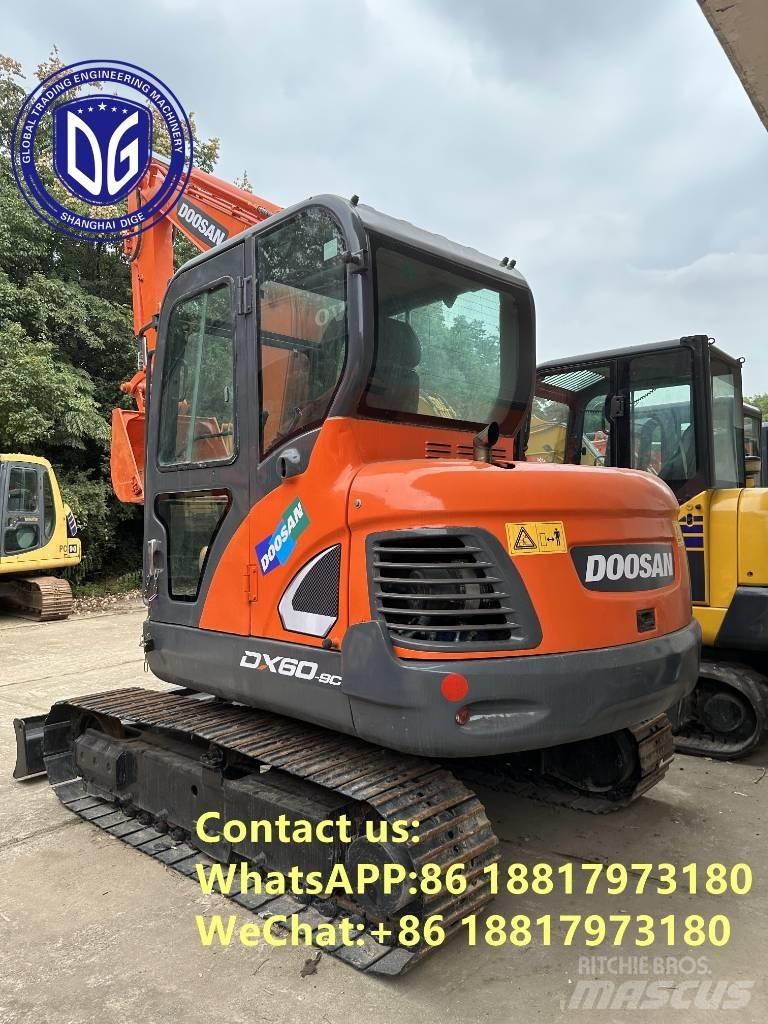 Doosan DX 60 Pásové rýpadlá