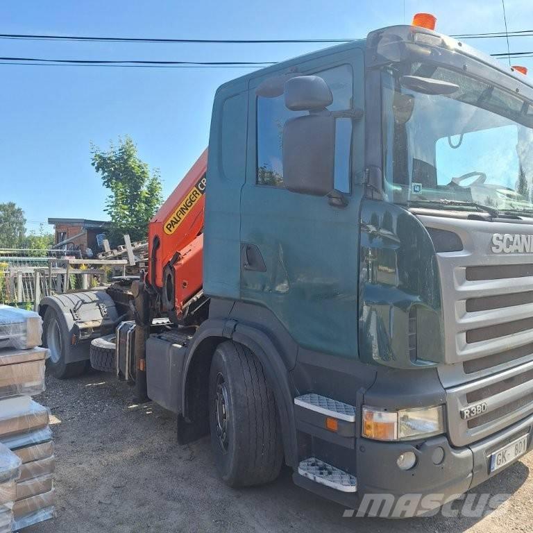 Scania R 380 Autožeriavy, hydraulické ruky