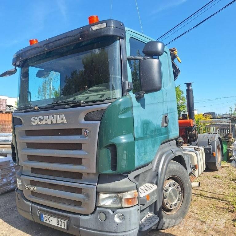 Scania R 380 Autožeriavy, hydraulické ruky