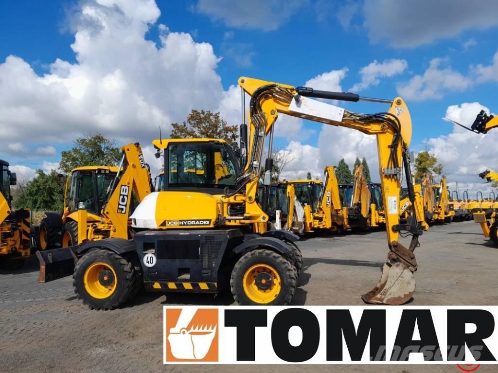 JCB HYDRADIG 110W Kolesové rýpadlá