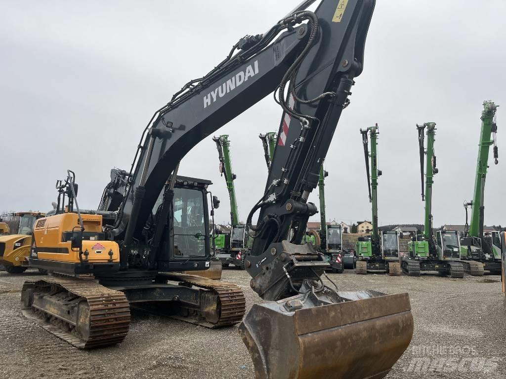 Hyundai HX 220 Pásové rýpadlá