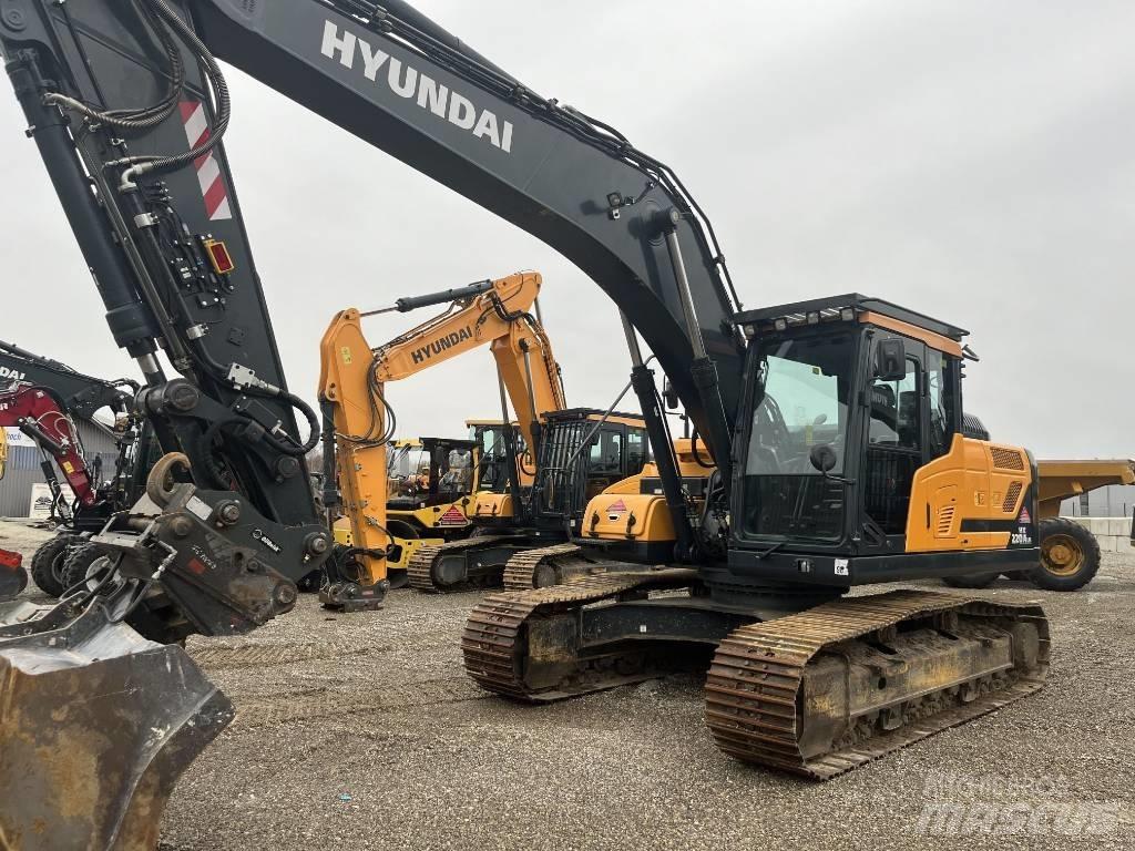 Hyundai HX 220 Pásové rýpadlá