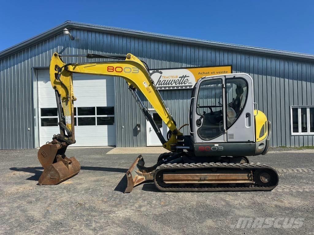 Wacker Neuson 8003 Pásové rýpadlá