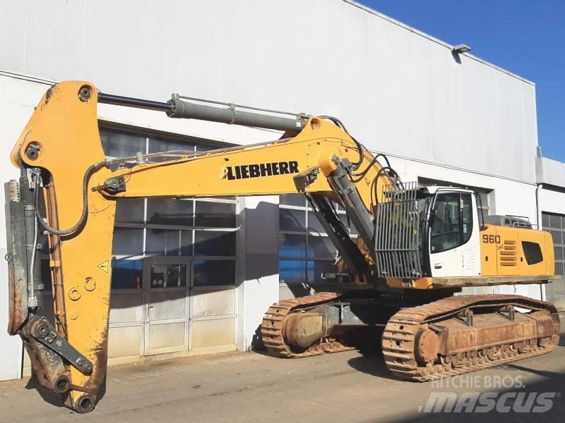 Liebherr R 960 SME Pásové rýpadlá