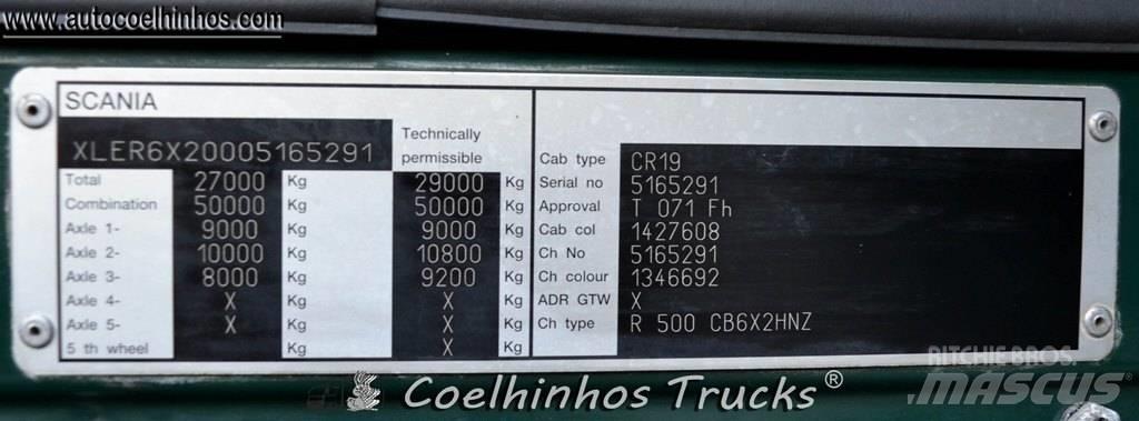Scania R 500 Nosiče kontajnerov/Prepravníky kontajnerov