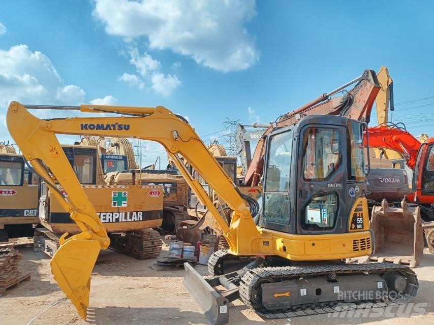 Komatsu PC 55 Mini rýpadlá < 7t