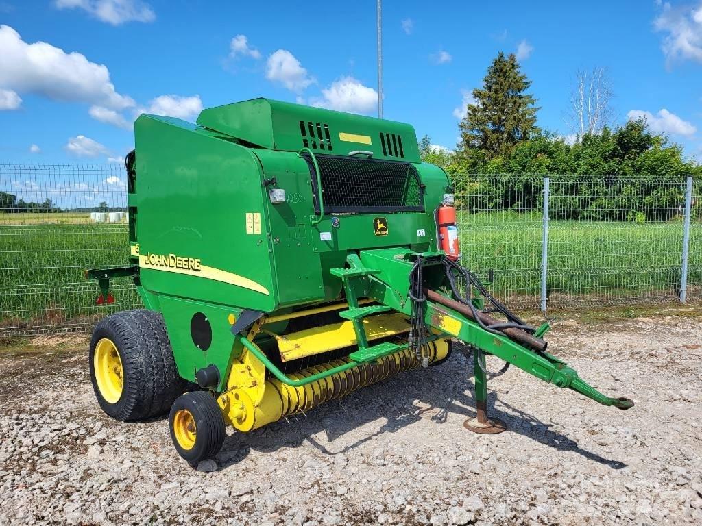John Deere 578 Lisy na okrúhle balíky