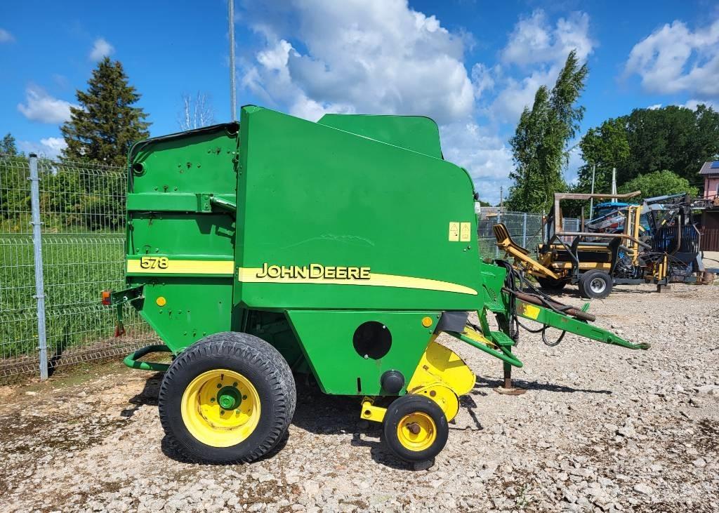 John Deere 578 Lisy na okrúhle balíky