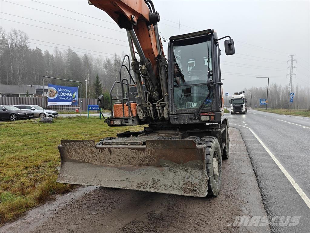 Doosan DX 210 W-7 Kolesové rýpadlá