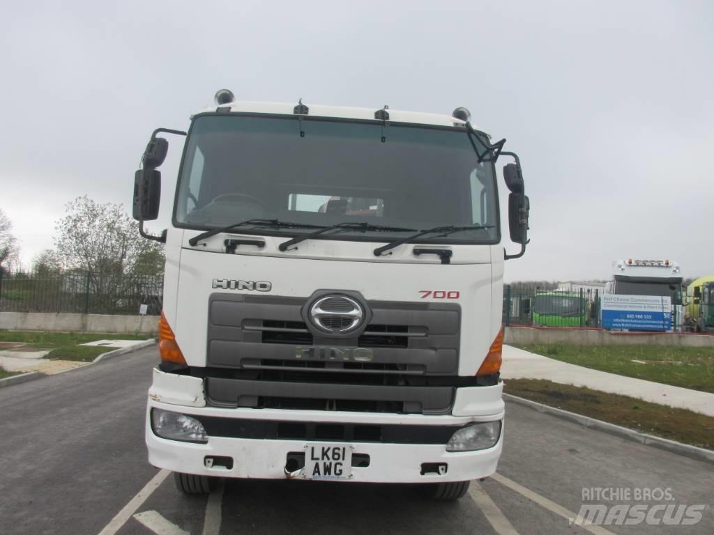 Hino 700 Autožeriavy, hydraulické ruky