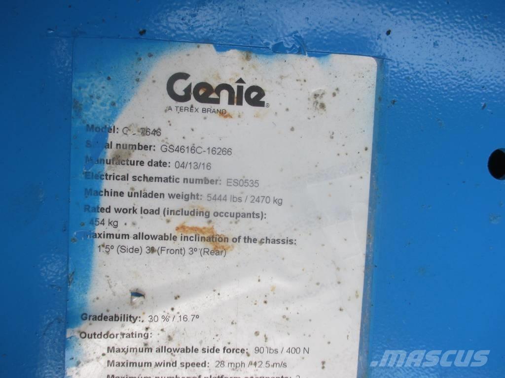 Genie GS 2646 Nožnicové zdvíhacie plošiny