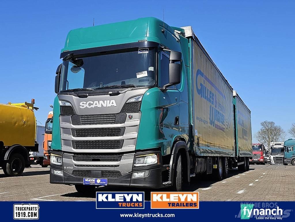 Scania S450 6x2*4 Nákladné vozidlá s bočnou zhrnovacou plachtou