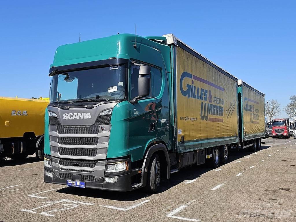 Scania S450 6x2*4 Nákladné vozidlá s bočnou zhrnovacou plachtou