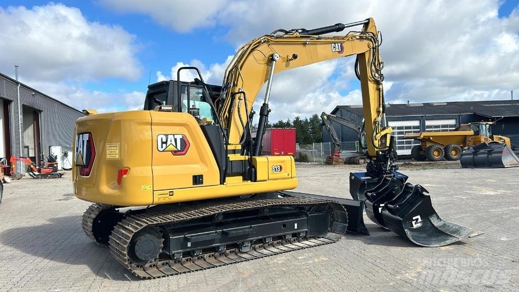 CAT 313 Pásové rýpadlá