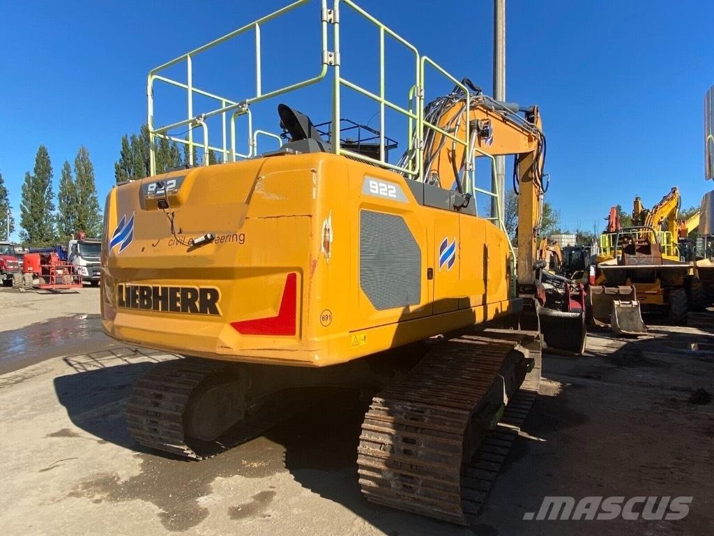 Liebherr R 922 Pásové rýpadlá