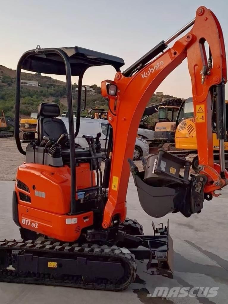 Kubota U17-3a Mini rýpadlá < 7t