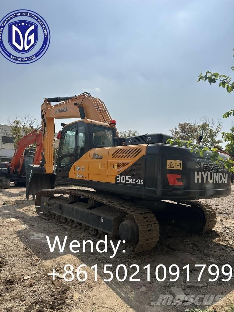 Hyundai 305LC-9S Pásové rýpadlá