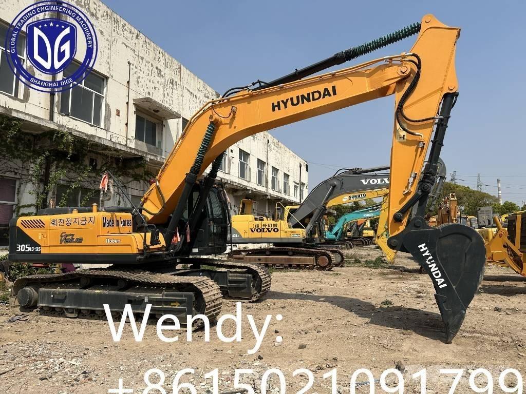 Hyundai 305LC-9S Pásové rýpadlá