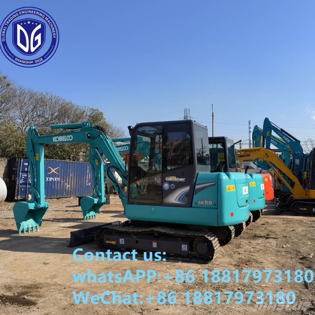 Kobelco SK60-8 Mini rýpadlá < 7t