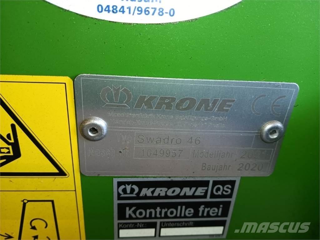 Krone Swadro 46 Riadkovacie žacie stroje