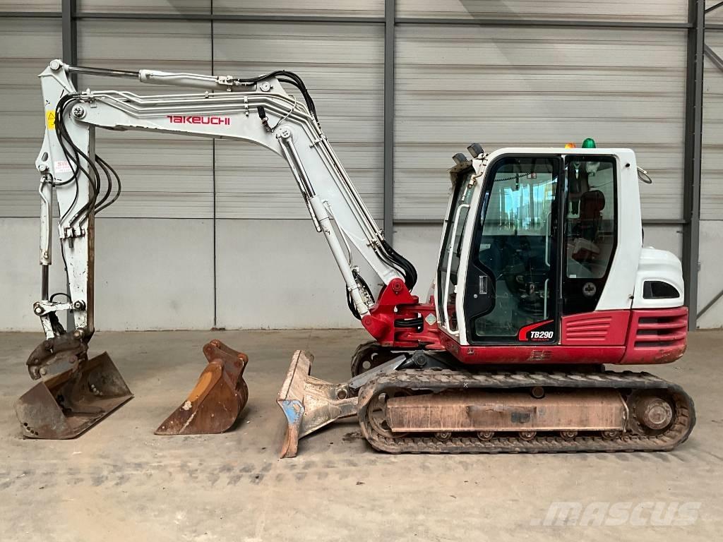 Takeuchi TB 290 Midi rýpadlá 7 t - 12 t