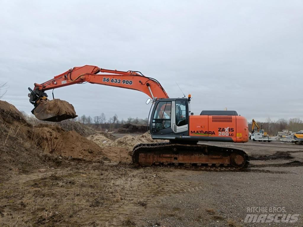 Hitachi ZX 280 LC-3 Pásové rýpadlá