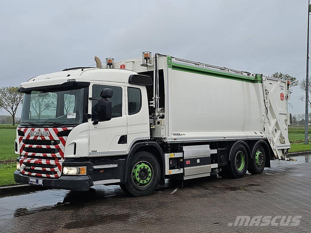 Scania P340 CNG Smetiarske vozidlá