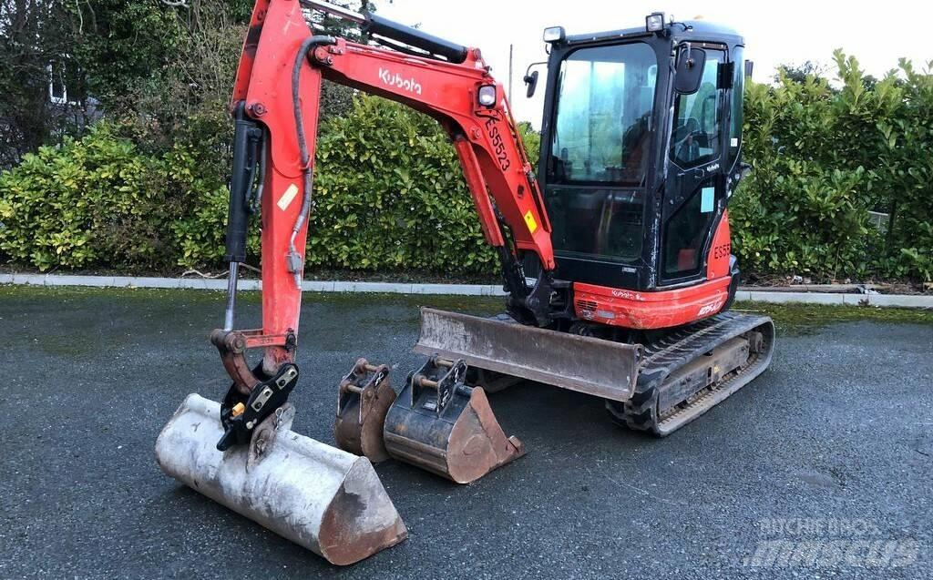 Kubota U 25 Mini rýpadlá < 7t