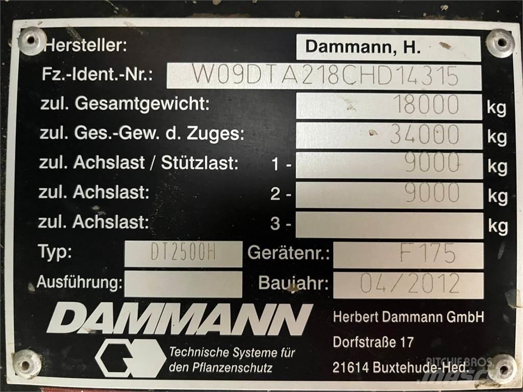 Dammann DT2500H Ťahané postrekovače