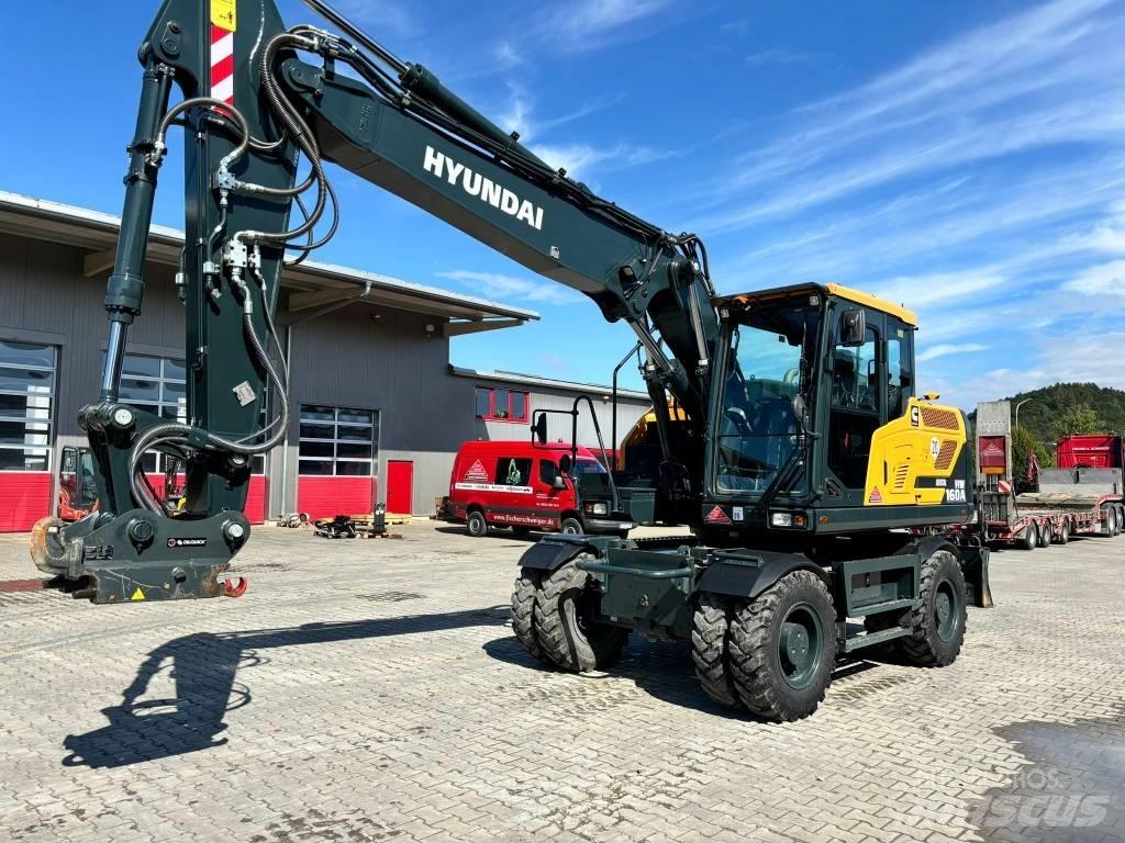 Hyundai HW160A Kolesové rýpadlá