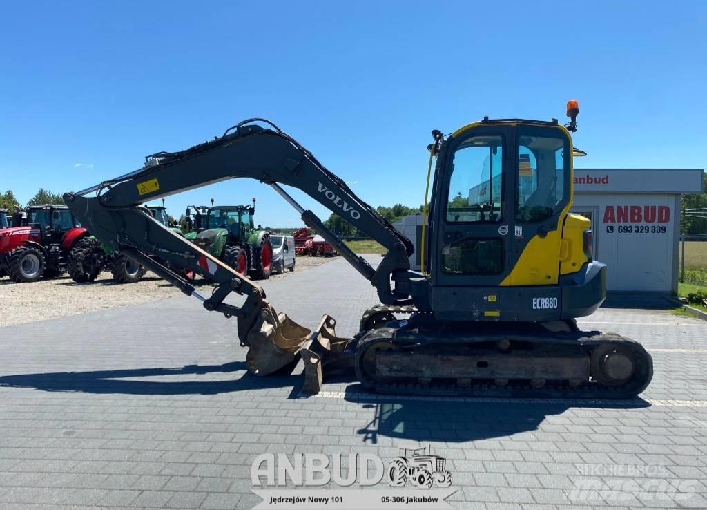 Volvo ECR 88 D Pásové rýpadlá
