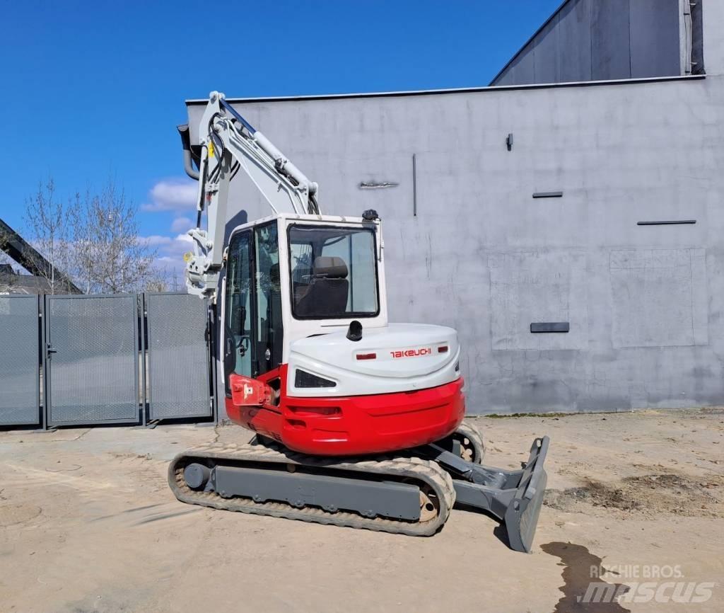 Takeuchi TB260 Mini rýpadlá < 7t