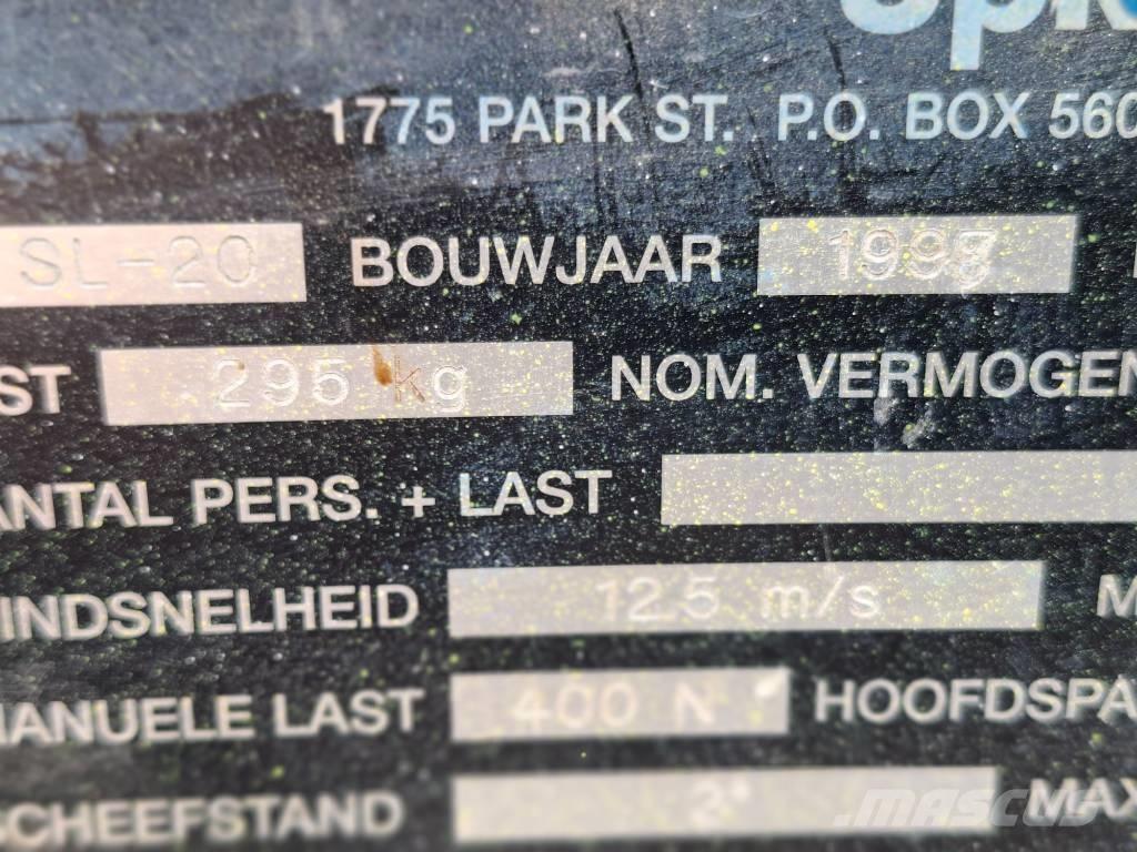 UpRight SL20 Nožnicové zdvíhacie plošiny