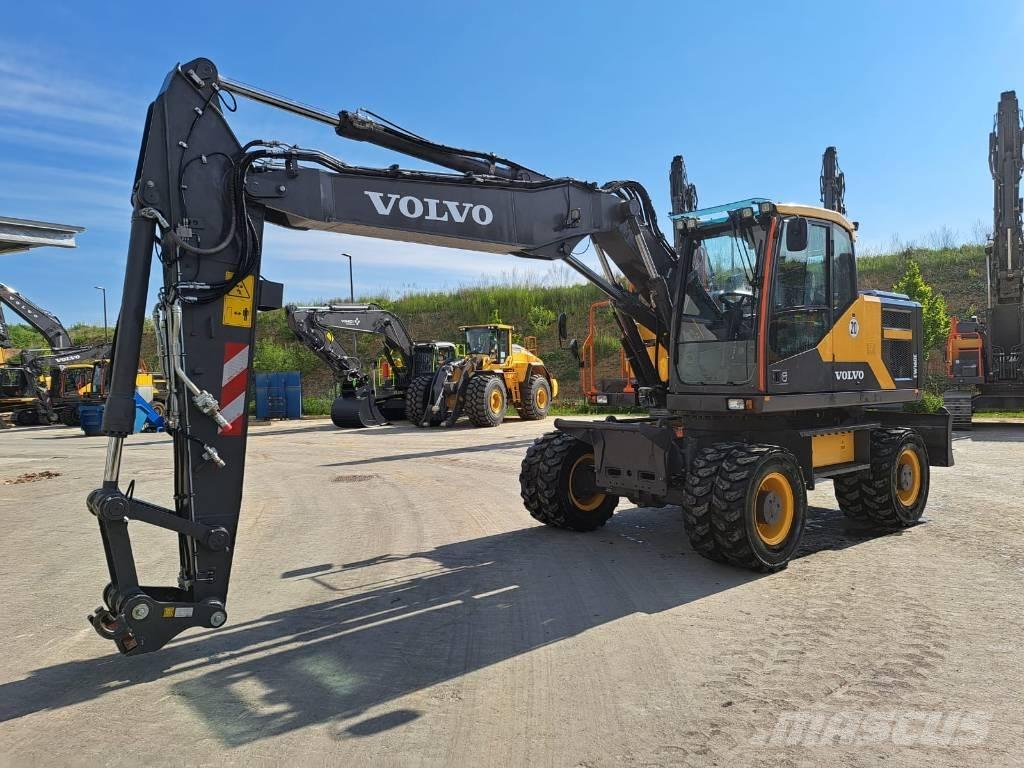 Volvo EW 160 E Kolesové rýpadlá