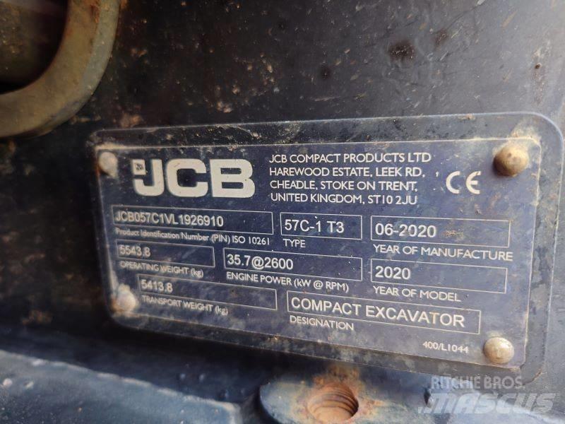 JCB 57 C-1 Mini rýpadlá < 7t