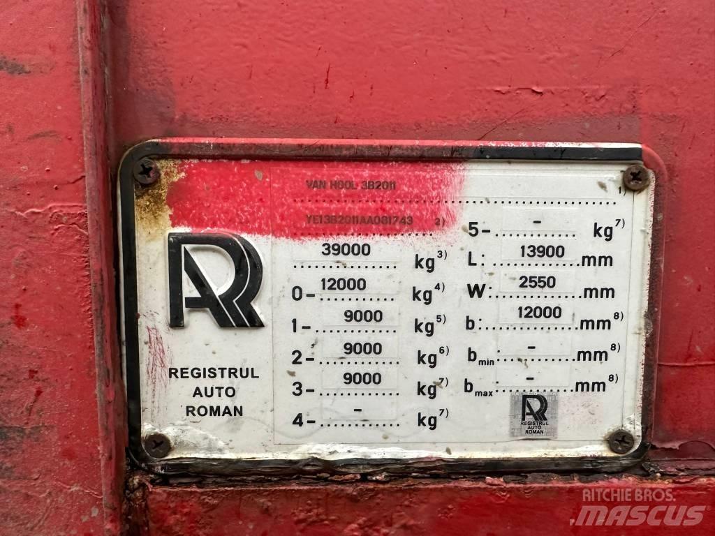 Van Hool 3 Axle Podvalníkové návesy