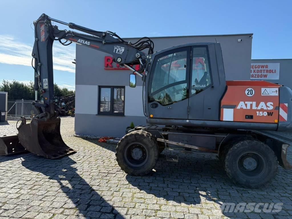 Atlas 150 W Kolesové rýpadlá