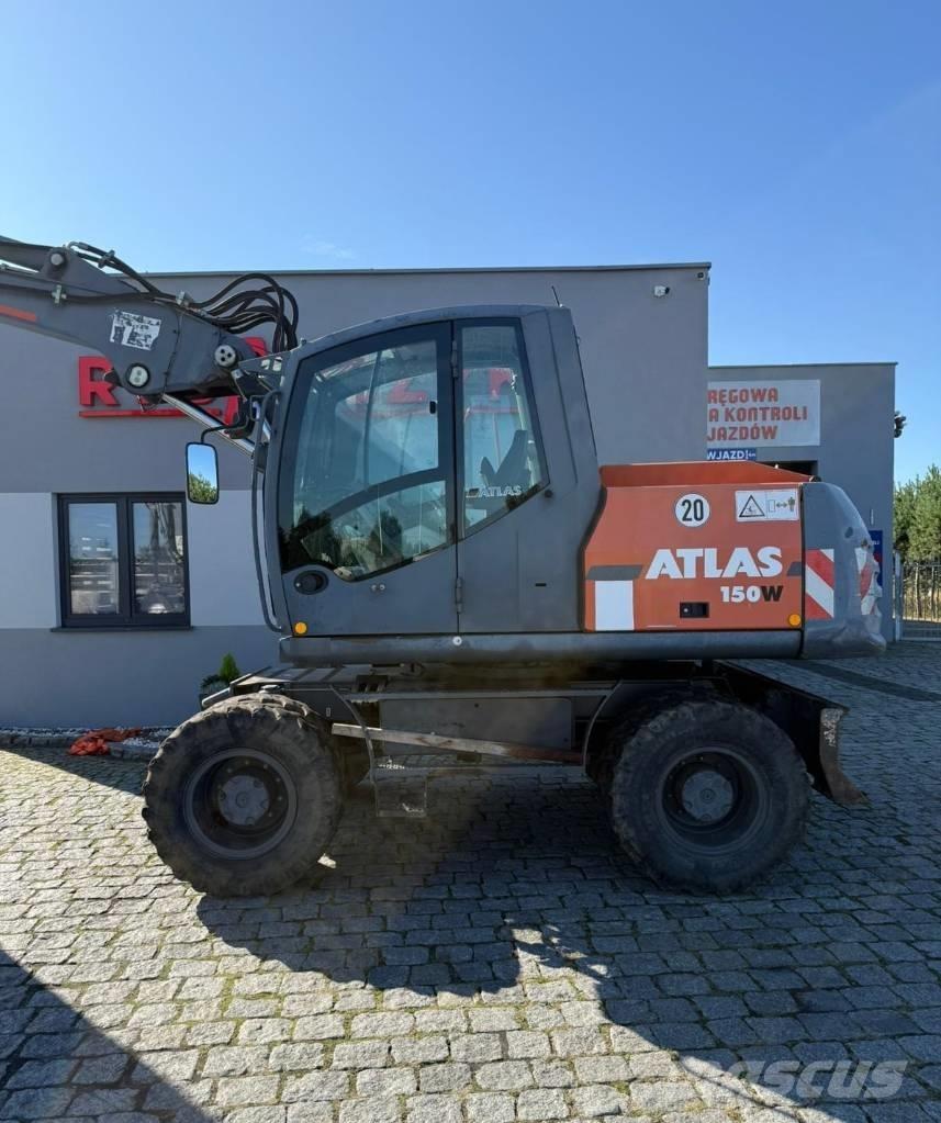 Atlas 150 W Kolesové rýpadlá