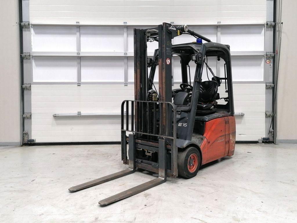 Linde E16C-01 Akumulátorové vozíky