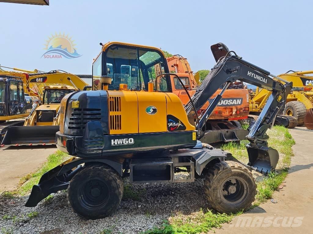 Hyundai Robex 60 W Kolesové rýpadlá