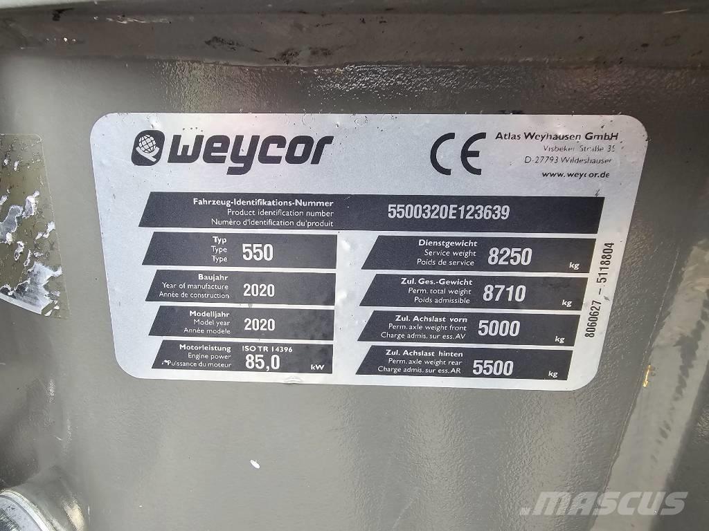 Atlas AR 550 Šmykom riadené nakladače