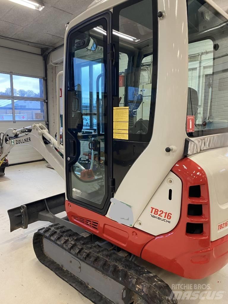 Takeuchi TB 216 Mini rýpadlá < 7t