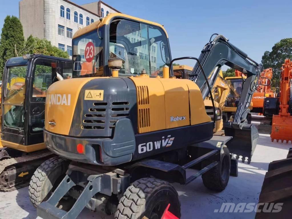 Hyundai Robex 60 W Kolesové rýpadlá