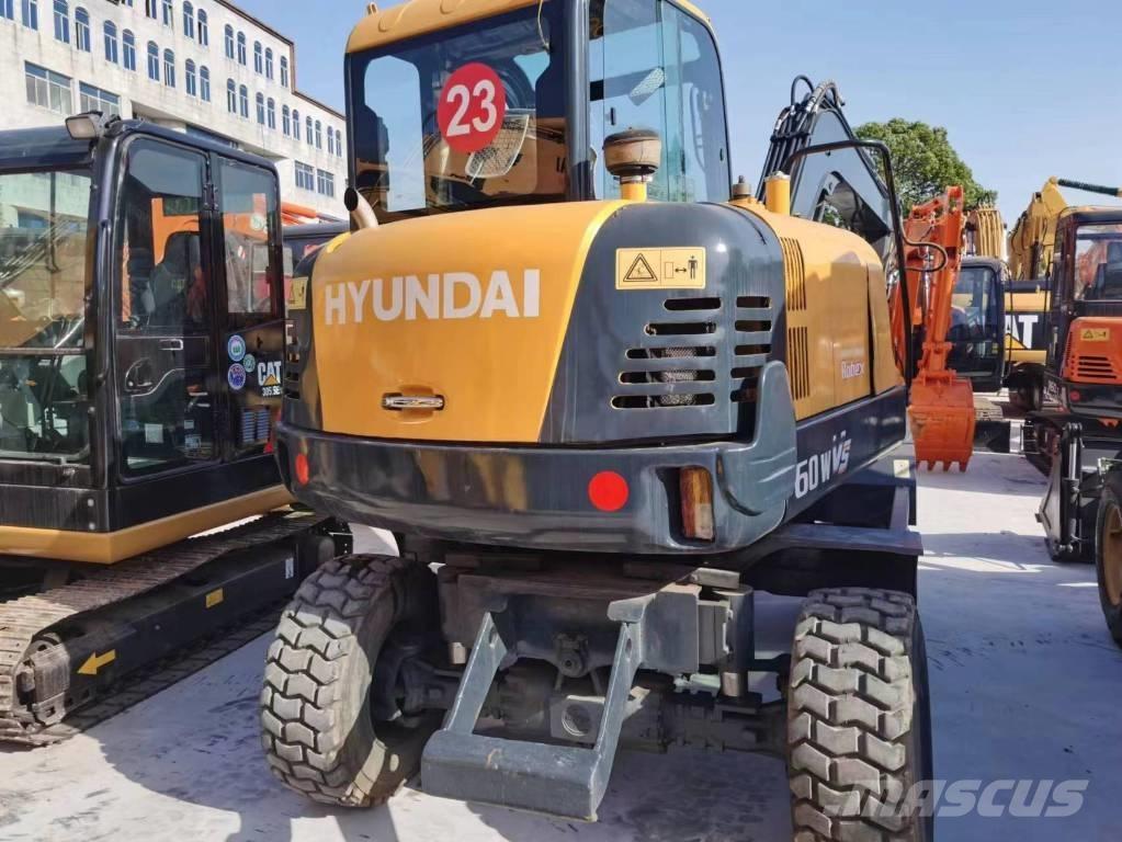 Hyundai Robex 60 W Kolesové rýpadlá